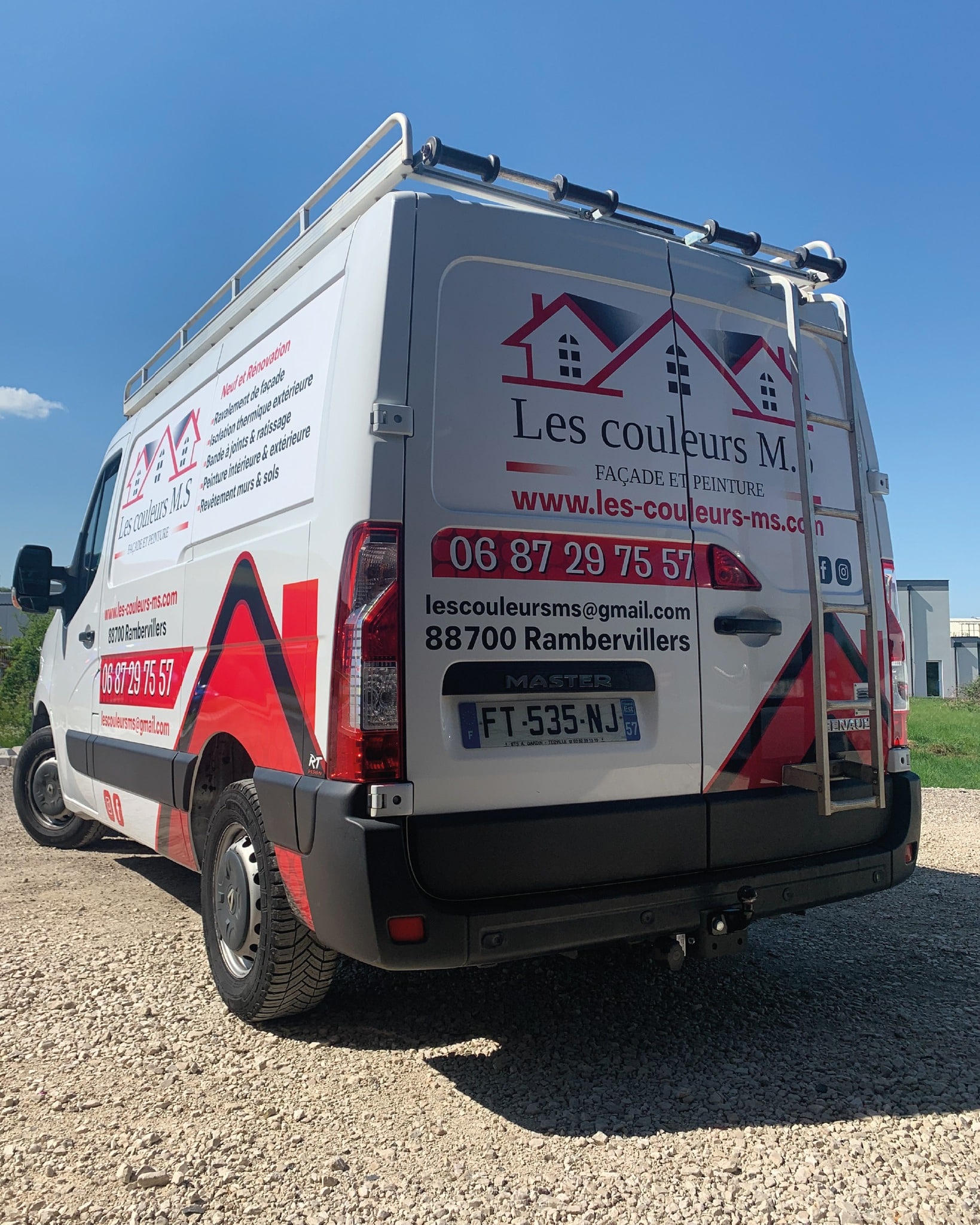 camionnette - Les couleurs MS